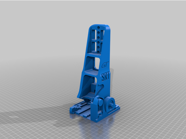 gaz pedalı pedal srt gt sim yarış v58 3D print model - Mito3D