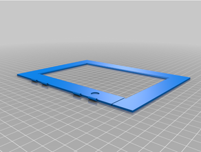 moldura suporte 3d print model - Mito3D