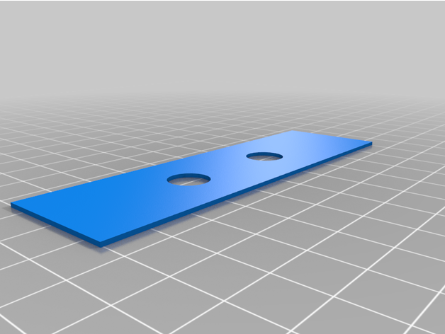 flashforge cp coup chaleur espaceur 3D print model - Mito3D