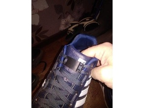 bloquear cordones cordón zapatos Zapatos 3d print model - Mito3D