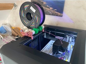 qidi bobine titulaire soutien filament technologie 3d print model - Mito3D