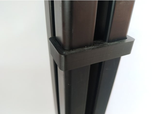 4040 cabo gestão suporte extrusão monte alumínio perfil 3D print model - Mito3D