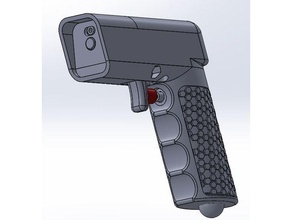 contatto termometro arduino nano digitale infrarossi mlx90614 oled Schermo 3d print model - Mito3D