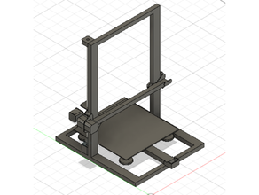 cr10 frame 3d printer case cr10-300 creality cr-10 3d print model - Mito3D