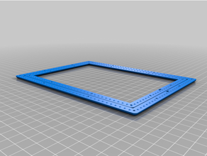 simple screen net cat door gate mosquito pet 3d print model - Mito3D