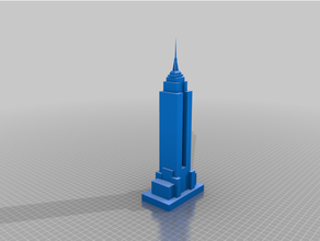 simple empire building 3d print model - Mito3D