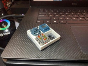 artisan keycap display box mechanical keyboard storage 3d print model - Mito3D