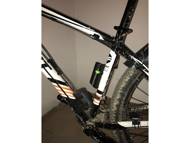 bicicleta suporte Pimenta spray 3D print model - Mito3D