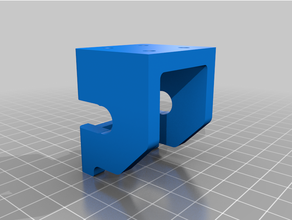 flashforge creator bracket rods 3d print model - Mito3D