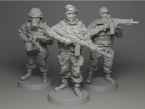 soldier 28mmscale 40k miniature miniatures 28mm minions star wars war wargame warhammer wh40k 3d print model - Mito3D
