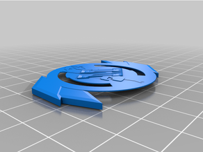 pelea confusa mercurio beyblade Estallar capa 3d print model - Mito3D