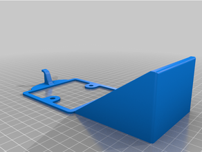 single switchplate tray and-key hook uk 3d print model - Mito3D