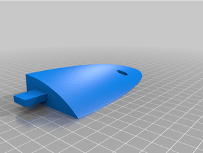 équilibre planche wobble knob 3d print model - Mito3D