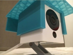 wyze cam v2 roof case 3d print model - Mito3D