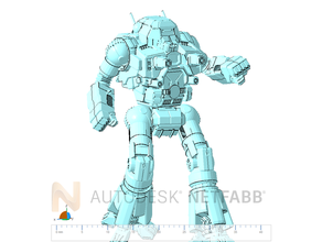 ostsol schwer Mecha amerikanisch Stompyrobots 3d print model - Mito3D