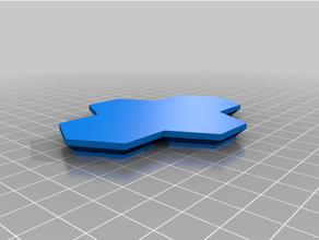 quadruple base 3d print model - Mito3D