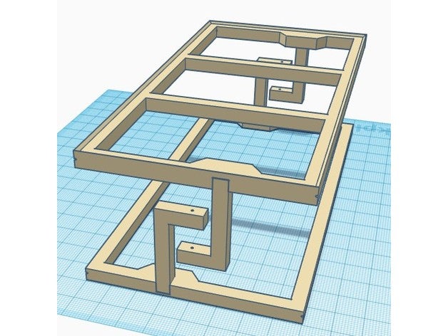 impossible flottant table 3D print model - Mito3D