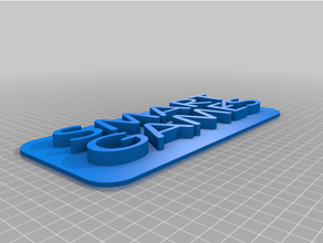 logo jeux intelligents 3d print model - Mito3D