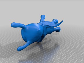 william joyce ollie's odyssey ollie teddy rabbit 3d print model - Mito3D