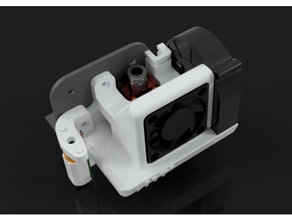 ayf cr 10 5015 Leitung minimal Ventilator cr10 Realität Ender 3 3d print model - Mito3D
