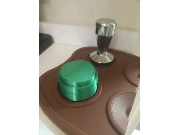 coffee distributor leveler tamper espresso 3D print model - Mito3D