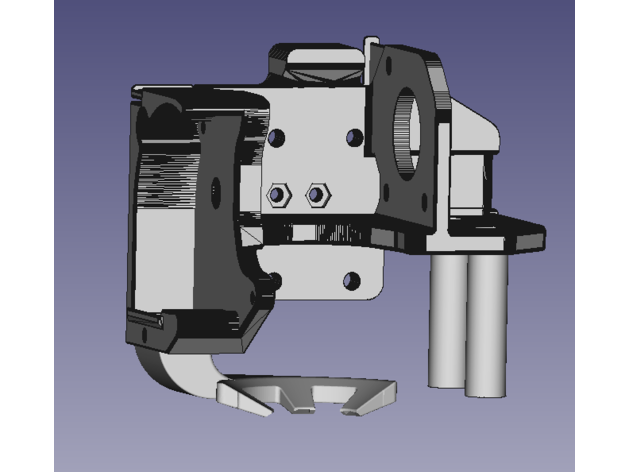 bondtech estrusore hephestos 2 3D print model - Mito3D