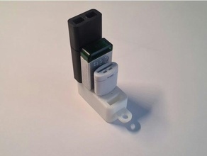 usb holder peripherals receiver travel case 3d print model - Mito3D