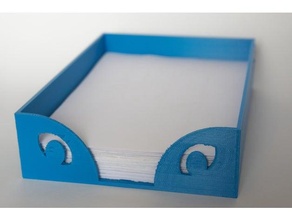 notes box eyes a6 paper 3d print model - Mito3D