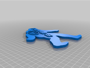 subaru bigfoot key fob 3d print model - Mito3D
