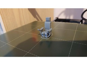 28mm escala sci fi aceleração sofá 3d print model - Mito3D