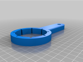 5-litre container lid opener 3d print model - Mito3D