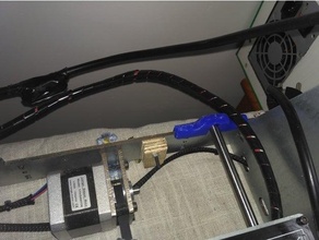 prusa acero protector trenzado cable cubierta carcasa funda 3d print model - Mito3D