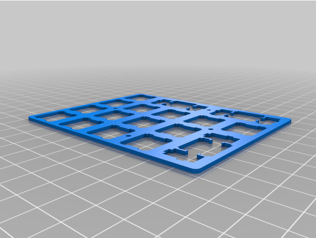 discipad placa interruptor cereja disciplina teclado mecânico 3D print model - Mito3D