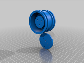 bruder compactor roller wheel vibrating 3d print model - Mito3D