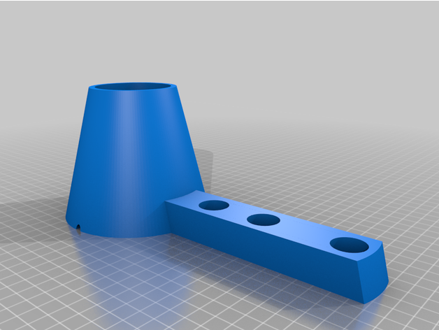 hypervolt massaggio attrezzo ricarica base v1 dock In piedi iperice 3D print model - Mito3D