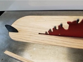 table throat plate splitter 3d print model - Mito3D
