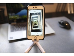 ayarlanabilir telefon ayakta durmak 3d print model - Mito3D