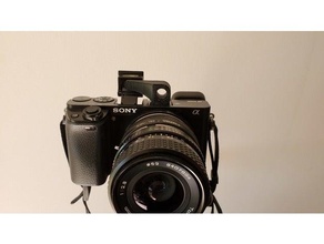 a6000 caldo scarpa veloce posizionatore telecamera hotshoe adattatore fotografia Sony 3d print model - Mito3D