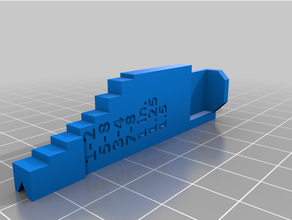 festool domino df500 thickness gauge v2 3d print model - Mito3D