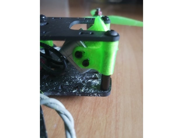 dji fpv Kamera montieren 5mm Abstandshalter Drohne 3D print model - Mito3D