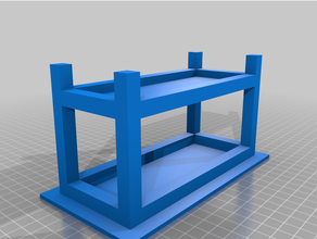 1 10 scale work bench garage 3d print model - Mito3D