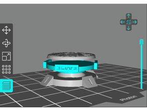 kasvetli üsler sayılı modüler canavar 3d element standee 3d print model - Mito3D