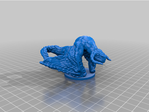 Drake dnd miniatura Dragão masmorras dragões 3d print model - Mito3D