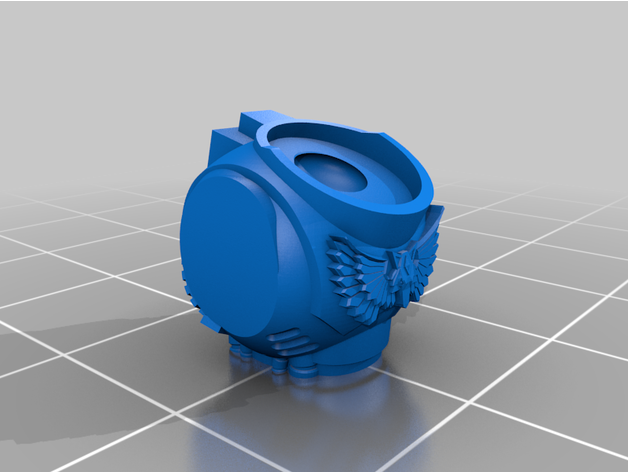 Loup torse 3D print model - Mito3D