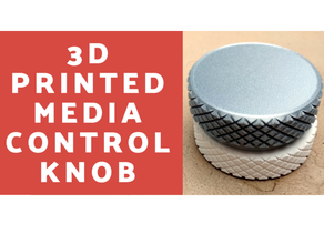 media control knob digispark encoder medyk 3d medyk3d rotary 3d print model - Mito3D