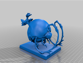 besouro corredor gw2 3d print model - Mito3D