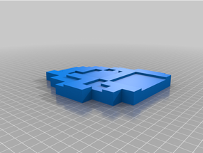 Minecraft diamante 3d print model - Mito3D