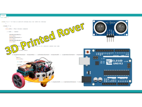 automatizado arduino vagabundo sonar 3d print model - Mito3D