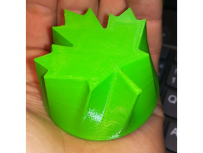 maple leaf decoration 3d print model - Mito3D