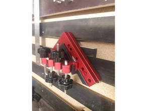 montage magasin mit cramponner licol montagewinkel werkzeughalter 3d print model - Mito3D